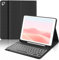 WAVATA Clavier pour iPad 9.7 6ème/5ème Génération 2018/2017 avec Rétroéclairé, Étui Clavier pour iPad Pro 9.7, Air 2/1 Magnétique Amovible Français AZERTY, Noir