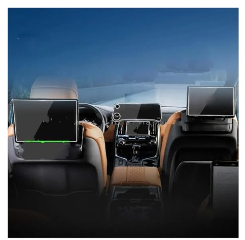 Auto GPS Displayschutzfolie Für Lexus LX600 2023 Displayschutz Aus Gehärtetem Glas Auto-Infotainment Rücksitz-Entertainment TV-Navigationsdisplay Kratzfest Navigation Schutzfolie