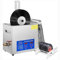 Nettoyeur de disques vinyles à ultrasons, machine de nettoyage double face rotative automatique de 6,5 L, nettoyeurs de disques vinyles à ultrasons professionnels, minuterie de 0 à 30 minutes, système