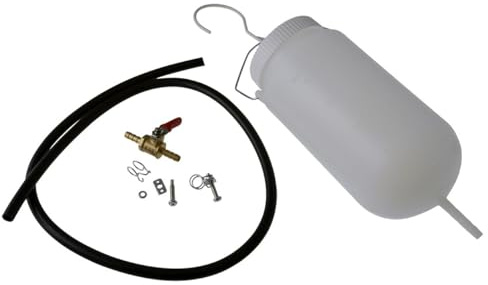 Réservoir d'essence universel 1000 ml - Réservoir d'atelier - Réservoir d'essai compatible avec Piaggio Vespa