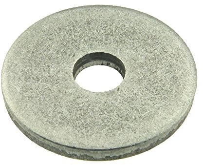 Scheibe f. Holzverbinder starke runde Ausführung DIN 1052 Stahl bl. 14x58x6-50 Stk