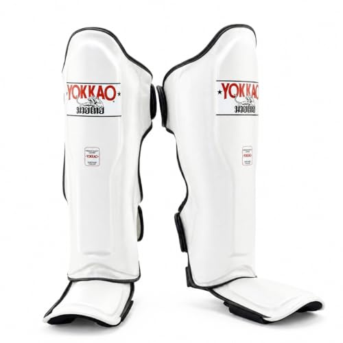 YOKKAO Matrix Muay Thai Kickboxing MMA Shin Guards with Knee Guards for Adults