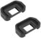 ChromLives Camera Eyepiece Eyecup Compatible with 18mm EB Replacement Viewfinder Protector Compatible with Canon EOS 80D 70D 60D 77D 50D Mark II 6D 6D Mark II 40D 30D 20D 20Da 10D 60Da A2 A2E D30 D60