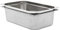 vidaXL 2x Contenitori Gastronorm Impilabili Universali Rettangolari Atossico Teglie Cucina GN 1/1 150 mm in Acciaio Inox Argento