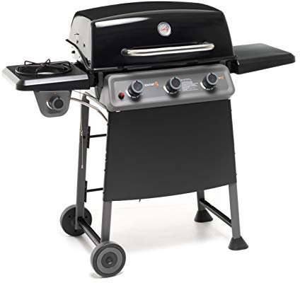 Sochef G32013 DiabloX Barbecue, Metodo di Cottura a Diffusione, Acciaio Verniciato, Nero/Grigio