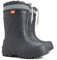 Ultra Leichte Gummistiefel Lammfell Gefüttert Winterstiefel Winterschuhe Mammut (32/33, Anthrazit)