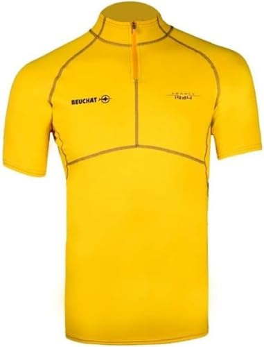 BEUCHAT Rashguard Con Filtro Anti Uv Upf 50+, Uomo Rashguard Uomo