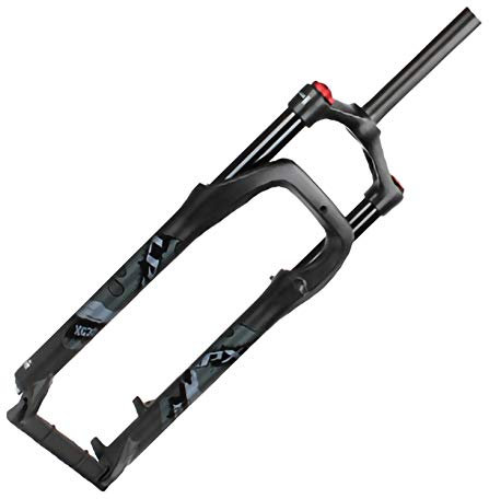 STRTG Fat Bike - Forcella Ammortizzata Fat Fork,20/26Pollici Pneumatici da 4.0 Forcella di Sospensione per 135 Mm Forcella Mountain Bike Dritta Neve Snow Gatto delle Nevi ATV
