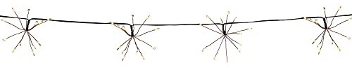 LUMI JARDIN Guirlande solaire étincelante festive micro LED blanc chaud FIREWORKS STRING LIGHT 4.2m