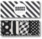 Happy Socks Classic Black & Whites Gift Set Half Socks 4 Pairs EU 41-46