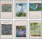 Hambient Poster Set, Wohnzimmer Deko Schlafzimmer, Zimmer - Wanddeko, Wandbilder (30 x 40 cm - Ohne Rahmen, Impressionismus Art Monet)