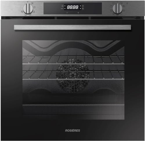 FOUR MULTIFONCTIONS PYROLYSE 75L CLASSE A INOX/NOIR