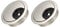 METALLIXITY Cable Cord Grommet (50mm/1.97) 2Pcs, Zinc Alloy Round Cable Hole Cover Wire Organizer - for Home Desk Cable Wire Management, Brush Silver