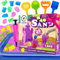 Kinetischer Sand Kinder Set Sandkasten Sandbox 1.5kg +18 Zubehör Bunter Magic Sand Kinder Set Magischer Sand Zaubersand Spielsand Kinetischer Sand Junges Mädchen Sandknet Kinder ab 3 4 5 6 Jahre-Lila
