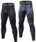 LNFINTDO 2er-Pack Kompressionshose Herren Laufhose Lang Schnelltrocknende Sportleggings Atmungsaktive Running Tight Männer für Fitness Gym Joggen Training Basketball