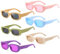 Dwenarry Rechteckige Sonnenbrille für Damen Vintage Sonnenbrillen Set Retro 90er Trendy Quadrat Brille für Damen Herren 6 Stück