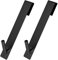 Shower Door Hooks,Glass Screen Hooks Extra Long Single Hook Stainless Stee Hanging Hooks No Drilling Required Door Hooks Towel Hooks Door Wreath Hanger Hook for Bathroom Bedroom Door(18cm*2.9cm)