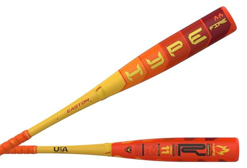 Easton Hype Fire Baseballschläger 2025, USA, 11 Drop, 76,2 cm Schaft, 76,2 cm