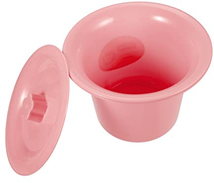 BCOATH Urinaltopf Mit Deckel Aus Dickem Kunststoff Tragbarer Nachttopf Für Kinder Erwachsene Und Behinderte Glatte Oberfläche Familiengeeignet Wiederverwendbar