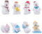 BoomTeck 8 Stück Deko Figuren Schneemann Mini Figuren Weihnachten Schneemann Ornamente Klein Weihnachtsfiguren Weihnachtsdeko für Garten Moos Puppenhaus Schneekugel Kuchen Landschaft Tisch Blumentopf