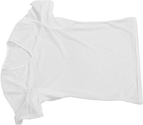 Herren T-Shirt mit Achselpolster, Atmungsaktiv, Elastisch, Weiß