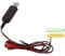Breeshy USB 5 V auf 3 V LR03 AAA Dummy-Batterie-Eliminierungskabel für Fernbedienung, Radio, LED-Licht, 1 M