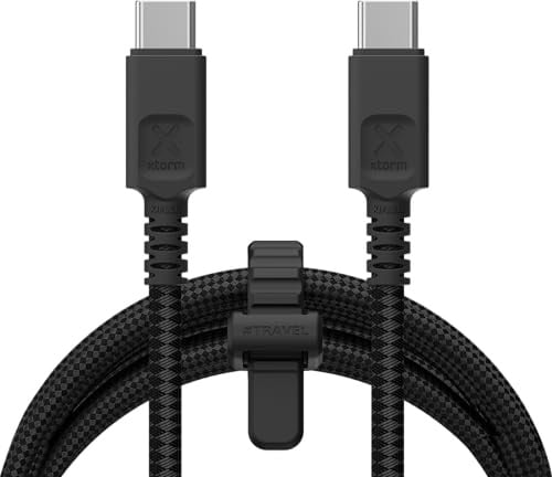 Xtorm Next Gen USB-C PD Ultra 240W Kabel - 3 Meter - Schwarz