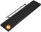 Casaria® 3X Wandregal Holz Schwarz Hängeregal mit Halterung 15kg Tragkraft Küche Wohnzimmer Flur Regal Schweberegal Bücherregal Holzregal Matt 110cm