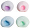 4 Stück Stress Relief Sand Glutinous Balls, Stressball Erwachsene, Anti Stress Bälle, Zum Stressabbau und zur Entspannung für Kinder und Erwachsene