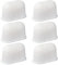 6 Pack Resin Coffee Machine Water Filters Replacement for Breville Espresso Machine BWF100, 870 878 880 860 840 810 450 500, Hard Water Softener & Chlorine Removal