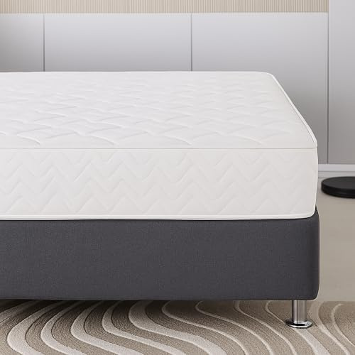 Visco Therapy Pocket Flexi 1000 Orthopaedic Mattress – Medium Firm, Reflex Foam, Hypoallergenic, Rolled & Vacuum Packed, UK Made King (150x200cm)