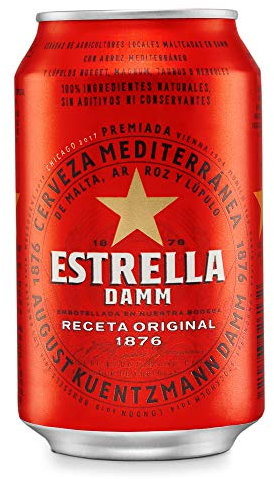 Estrella Damm Cerveza - 33 cl