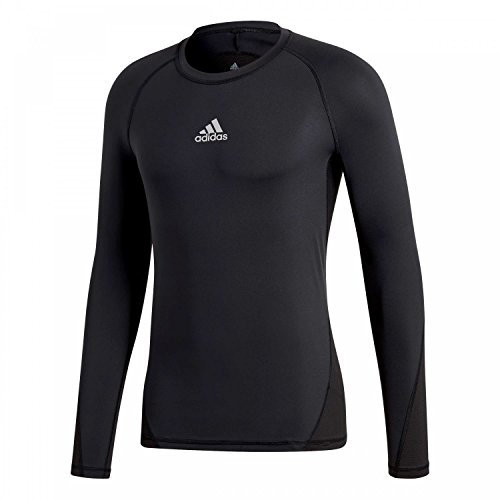 adidas Herren Trainingsshirt Alphaskin Sport Longsleeve, Black, L, CW9486
