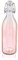 Leifheit Flasche Facette 3er Set 0, 5 L Tender Rose, Einmachflasche mit Bügelverschluss ideal für Selbstgemachtes, Öle und Essig, Likörflasche dekorative Glasflasche, Bügelflasche, glass bottle, rosa