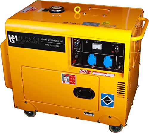 Diesel Stromaggregat HMG-DG-6500S Diesel Stromerzeuger 5,5kW 230V