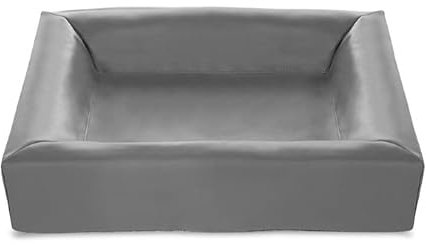 Biabed Bia Kunstleder-Bezug Grau - 60 x 70 cm