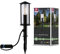 Paulmann Mini Poller 94323 Plug & Shine LED Außenleuchte Minipoller Classic IP44 incl. 1x2 Watt dimmbar Klar Metall 3000 K E14, 2 W, Anthrazit