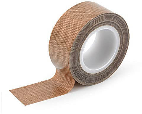 EHDIS Teflonband 5M, Hochtemperaturband, PTFE Klebeband, Teflon-Klebeband für fast alle Vakuumiergerät-Modelle und für industriellere Zwecke und Vakuum Handimpulse, 25mm