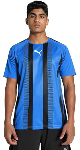 PUMA mens Shirt, Electric Blue Lemonade-Puma Black-Puma White, XL