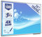Whiteboard Projektion Matt Emailliert 120x240 cm | Sam Creative Whiteboard | Whiteboard für Projektion | Projektor Whiteboard