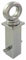 Security Products MAMMOTH SECURITY MOTORCYCLE MOTOCROSS MX SCOOTER CONCRETE FLOOR GROUND-IN ANCHOR (Silver) (GRD003)