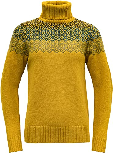Devold Damen Syvde Wool High Neck Tshirt
