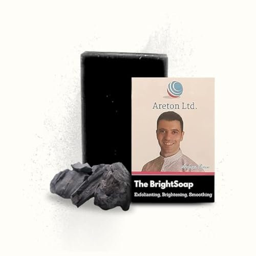 Salicylsäure Stückseife mit Aktivkohle, Aloe Vera, Kojisäure Pore Peeling, Haut weich werden, Anti-Blemish, Hautreinigung, Aufhellung Niacinamid
