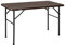 HATTORO Campingtisch Klapptisch Buffettisch Gartentisch Koffer 120 cm Braun