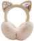 SEDEX Ohrenschützer für Kinder, Winter, Mädchen - Niedliches Einhorn und Katze, Flauschiger Ohrwärmer, Plüsch, Thermo-Pelz, Winddicht - Weiches Stirnband für Outdoor-Sport