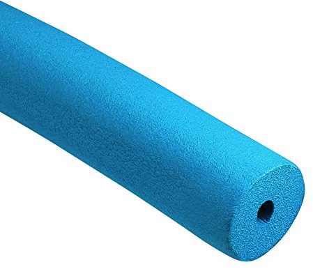 YOKIVE Schaumstoff Schläuche Gummi Isolierung Rohr Abdeckung| Reduziert Reibung Gut für Fitnessstudio Ausrüstung Kupfer Rohr (Blau 10mm Innendurchmesser 40mm Außendurchmesser 2 m)