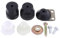 Vibrationsgummi Vibrationsdämpfer Gummipuffer Ringpuffer Buffer Set Pufferhalterung Ersatz Puffer Halterung Reparatur Satz für Stihl 026 024 MS 240 MS240 MS260 MS 260 Motorsäge Kettensägen