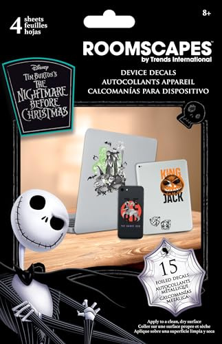 Disney The Nightmare Before Christmas Geräteaufkleber mit Folie (15er-Pack) Geräteaufkleber
