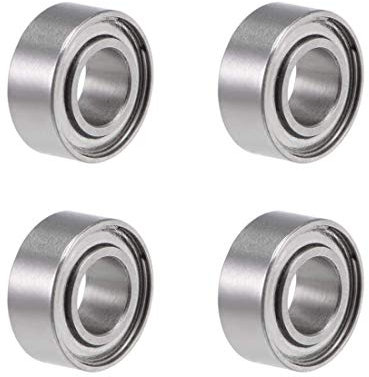 XYWHPGV R155ZZ Deep Groove Ball Bearing 5/32-inchx5/16-inchx1/8-inch Shielded Z2 Lever Bearings 4pcs(cf68c 3fcf0 2dc48 67b2a 6f66e bef40