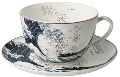 Milchkaffeetasse Katsushika Hokusai - Die Welle - Artis Orbis